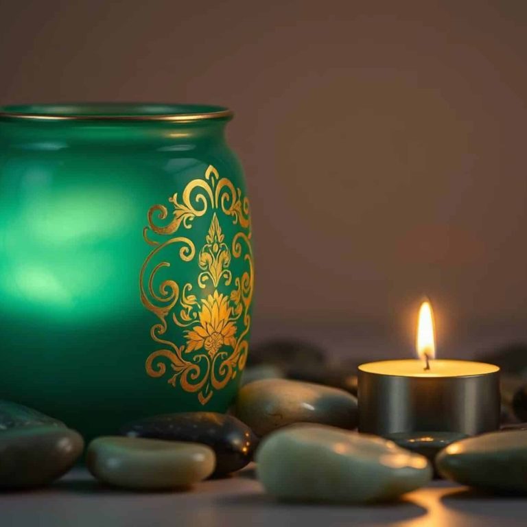 vecteezy_a-candle-and-a-jar-of-green-liquid-sitting-on-stones_70170028